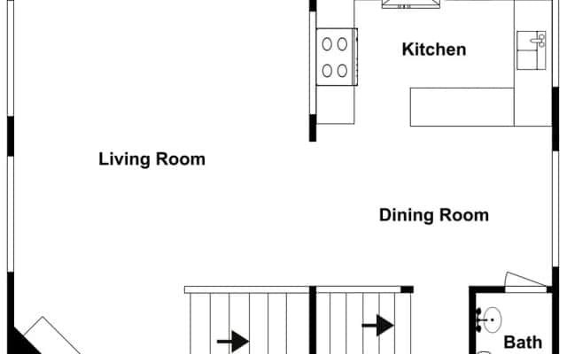 11bs3dmf 2 Bedroom Townhouse