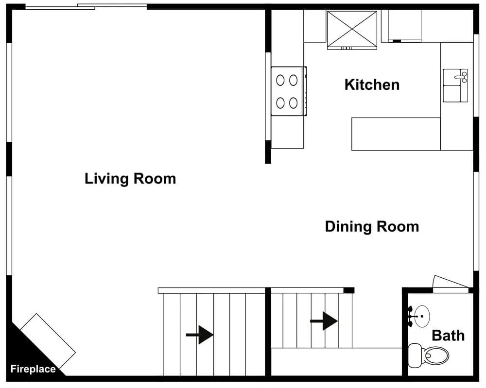 11bs3dmf 2 Bedroom Townhouse