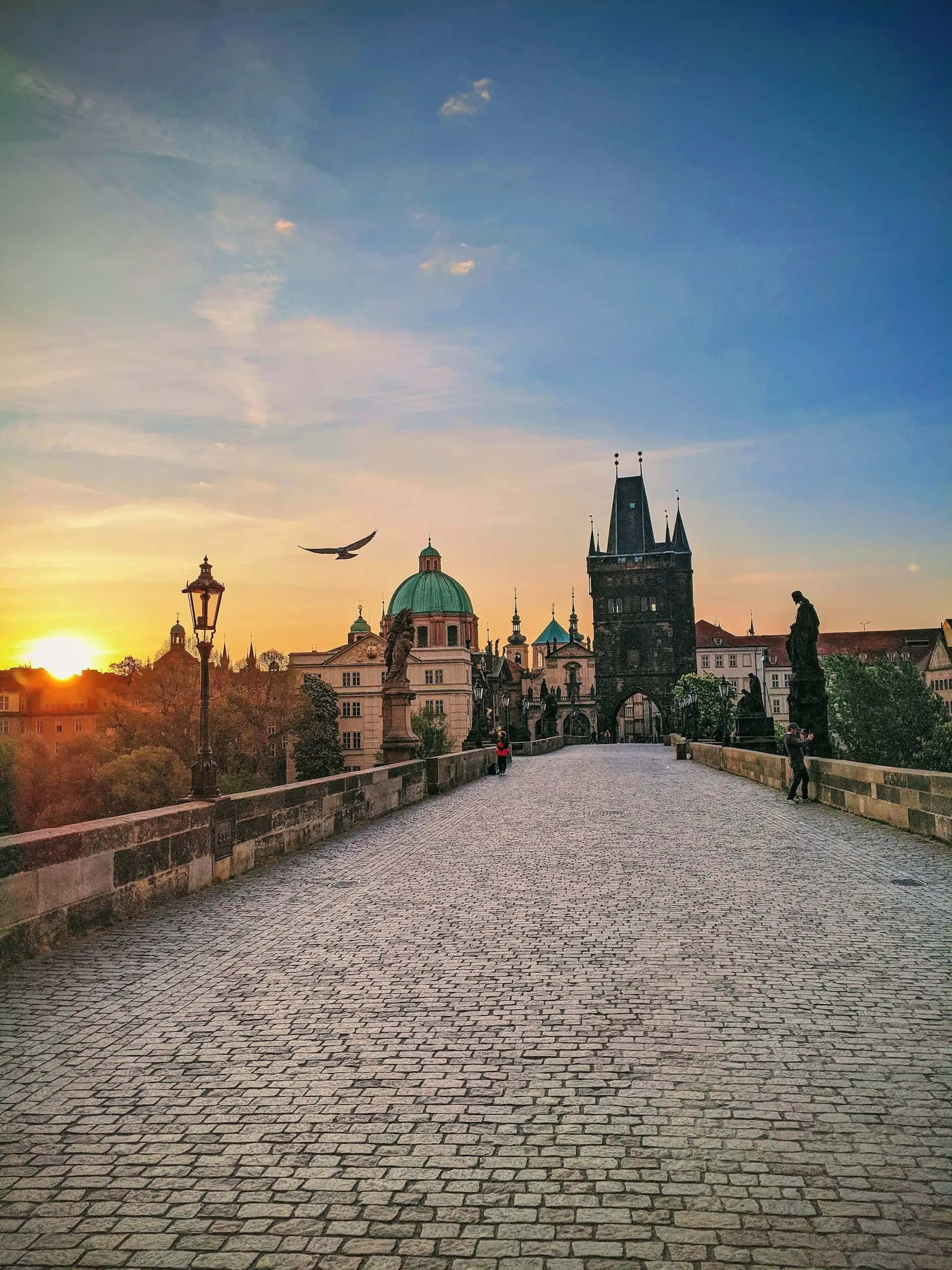 Most Karola - popularna atrakcja turystyczna w Czechy