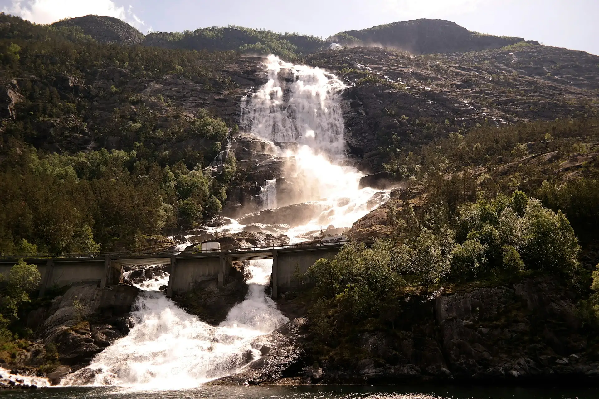 Wodospad Langfoss