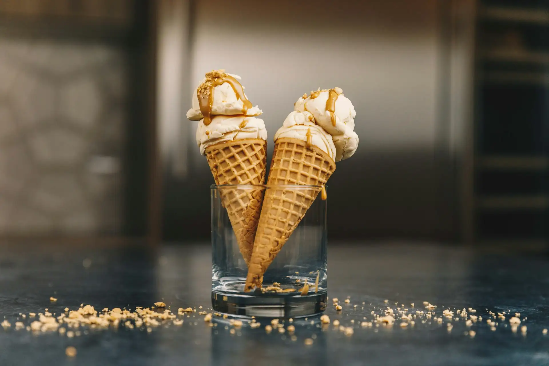 Potrawa Gelato (Lody) - tradycyjna kuchnia Włochy